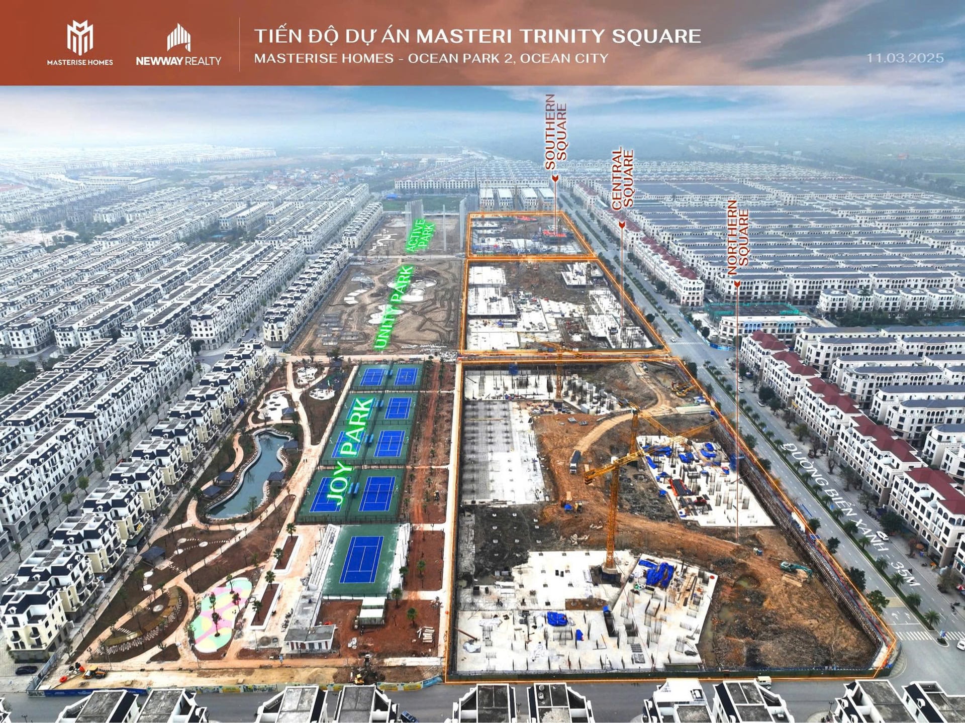 Tiến độ dự án Masteri Trinity Square